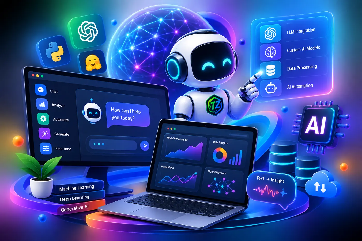 TechZilla AI, ML & LLM Solutions services